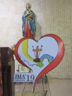 Symbol wspólnmot redemptorystowskich, które przyjechały do Panamy.